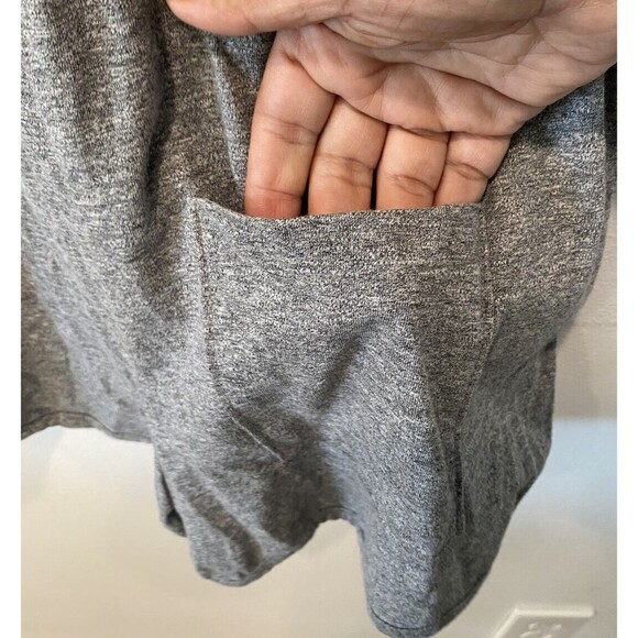 NWT SPIRITUAL GANGSTER Perfect Lounge Romper Heather Grey White Size S MSRP$118 - Picture 9 of 10